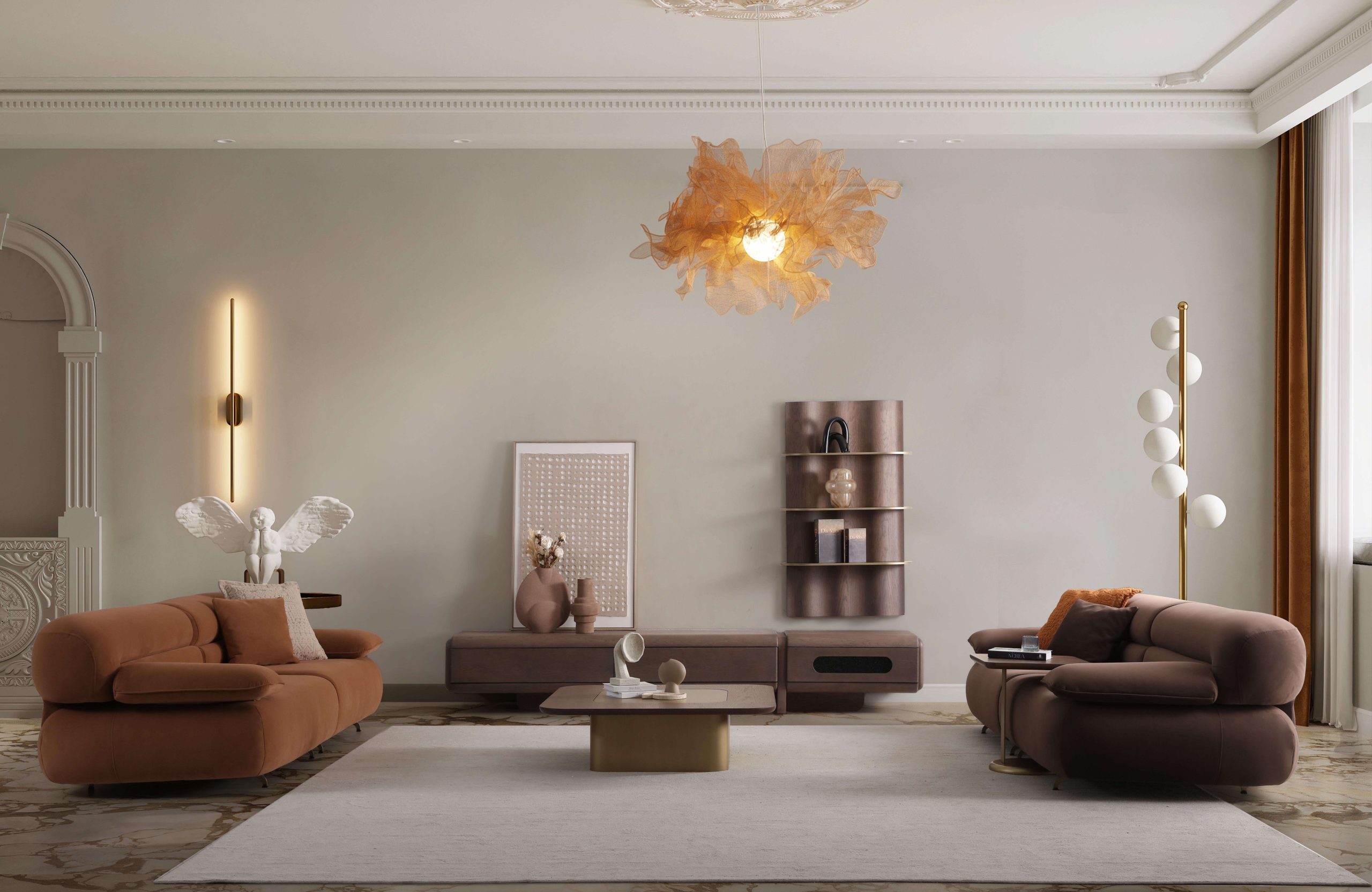 Edra Yaşam Odası - Sıvama